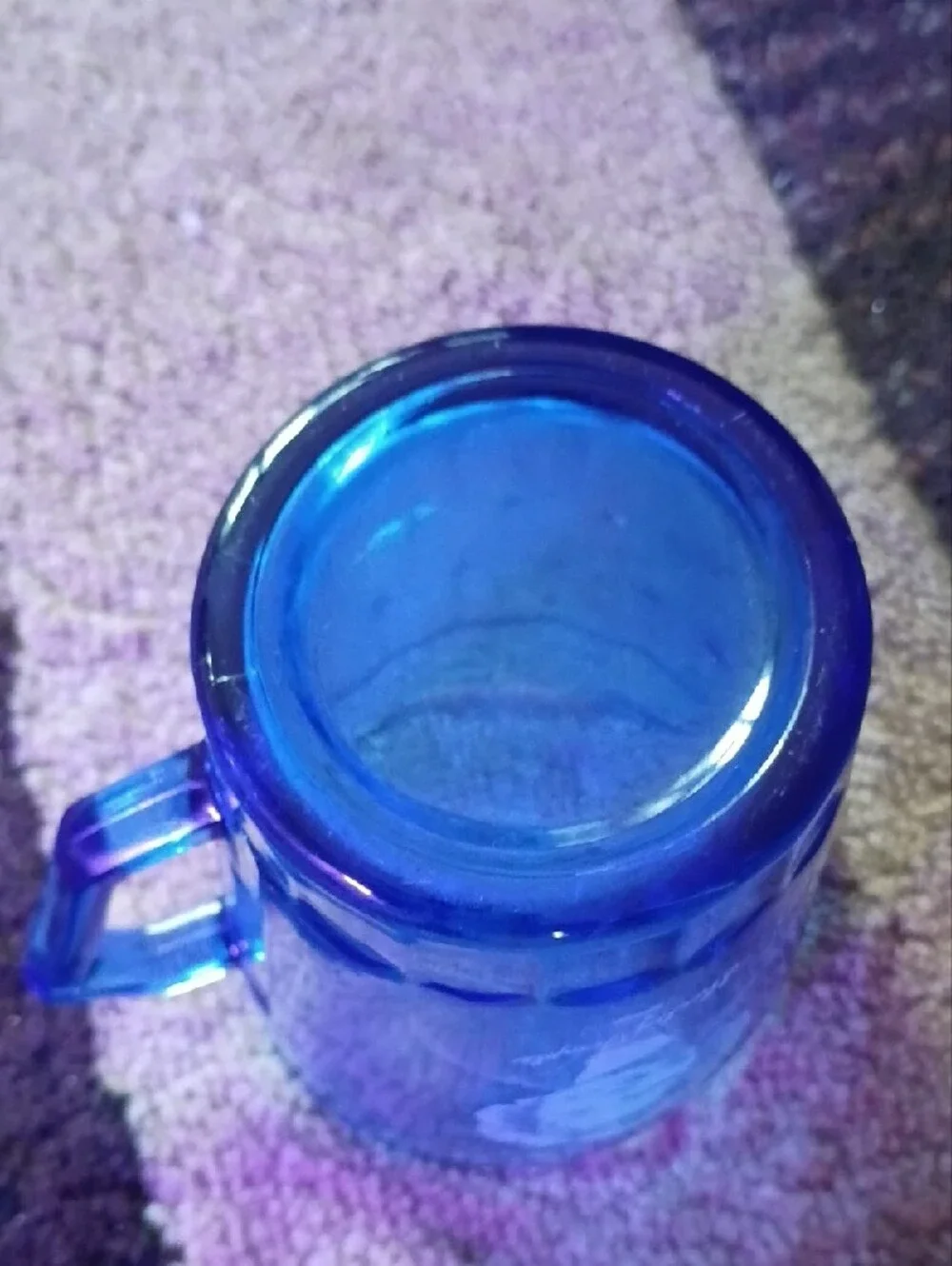 Blue Shirley Temple Collectible Pitcher